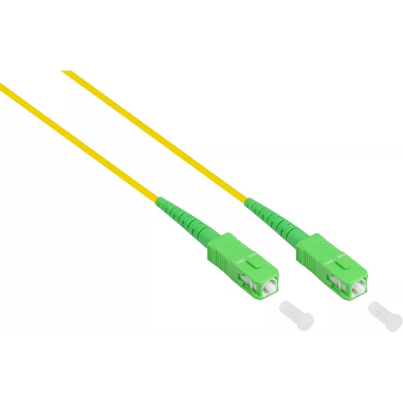 GoodConnections Alcasa LW-S920SASA OS2 yksimuotokuitu patch-kaapeli LC-SC, 20 m, keltainen, LSZH