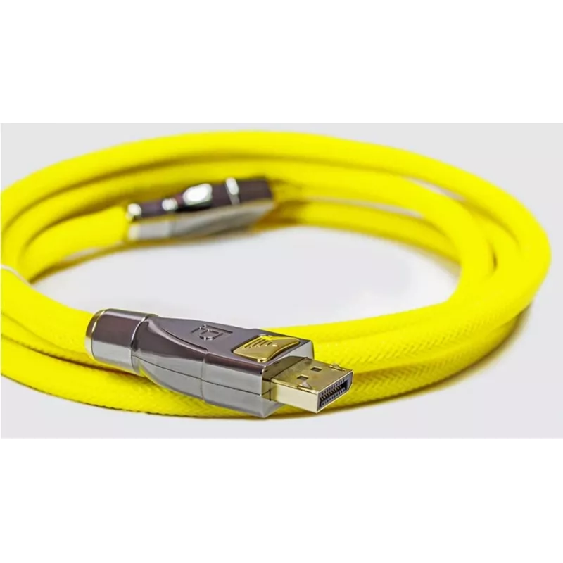 GoodConnections Alcasa Python DisplayPort 1.4 -kaapeli 8K 60Hz 2m uros-uros kullattu GC-M0074