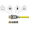 GoodConnections Alcasa Python DisplayPort 1.4 -kaapeli 8K 60Hz 2m uros-uros kullattu GC-M0074