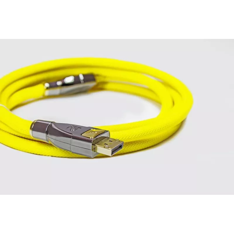 GoodConnections Alcasa Python DisplayPort 1.4 -kaapeli 8K 60Hz 2m uros-uros kullattu GC-M0074