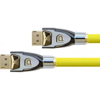 GoodConnections Alcasa Python DisplayPort 1.4 -kaapeli 8K 60Hz 2m uros-uros kullattu GC-M0074