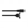 GoodConnections Alcasa UK20P-AEA-020S USB 2.0 -jatkojohto, USB-A uros USB-A naaras, 2 m, musta