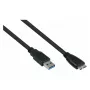 GoodConnections Alcasa USB 3.2 Gen 1 -kaapeli, USB-A - Micro-B, 1,8 m, musta