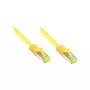 GoodConnections Cat.7 RJ45 patchkaapeli - 25m, keltainen, S/FTP PiMF, halogeeniton, 600MHz (8070R-250Y)