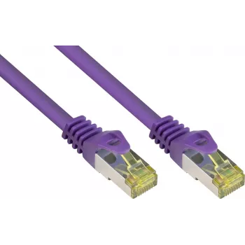 GoodConnections Cat.7 S/FTP verkkokaapeli RNS® Latch Protection, 40 m, violetti 8070R-400V