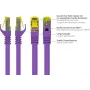 GoodConnections Cat.7 S/FTP verkkokaapeli RNS® Latch Protection, 40 m, violetti 8070R-400V
