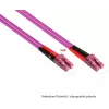 GoodConnections LC/LC Duplex OM4 monimuotokuitu-verkkokaapeli, 2 m, aqua, LSZH LW-802LC4