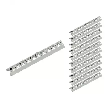 GoodConnections numeromerkit LC-kuituverkkokaapeleille, merkintä 0–9, 10 osan sarja, Good Connections® (GC-N0070)