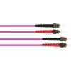 GoodConnections OM4 ST-ST monimuotoduplex kuitu-kaapeli, 7,5 m, LSZH, violetti LW-8075ST4