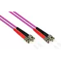 GoodConnections OM4 ST-ST monimuotoduplex kuitu-kaapeli, 7,5 m, LSZH, violetti LW-8075ST4