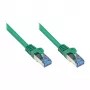 GoodConnections RNS® Cat. 6A S/FTP -patchkaapeli lukitussuojalla, halogeeniton, vihreä, 15 m