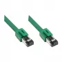GoodConnections RNS® -verkkokaapeli Cat. 8.1, S/FTP, PiMF, LSZH, 2000MHz, 40Gbit/s, vihreä, 2 m