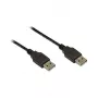 GoodConnections USB 2.0 A - A -kaapeli, 1 m, musta (2212-AA1S)