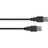 GoodConnections USB 2.0 Type-A uros - Type-A uros -kaapeli, 3 m, musta 2212-AA3S