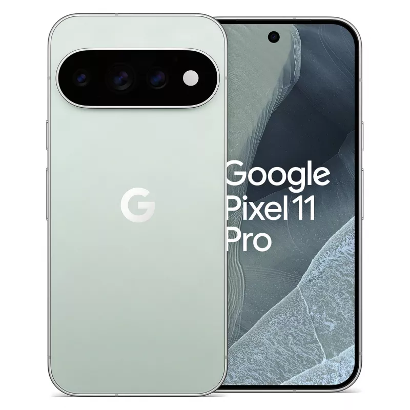 Google Pixel 11 Pro 5G -älypuhelin, 12GB RAM, 256GB tallennustila, 6,3 inch OLED, 120Hz, Dual-SIM, Nebel