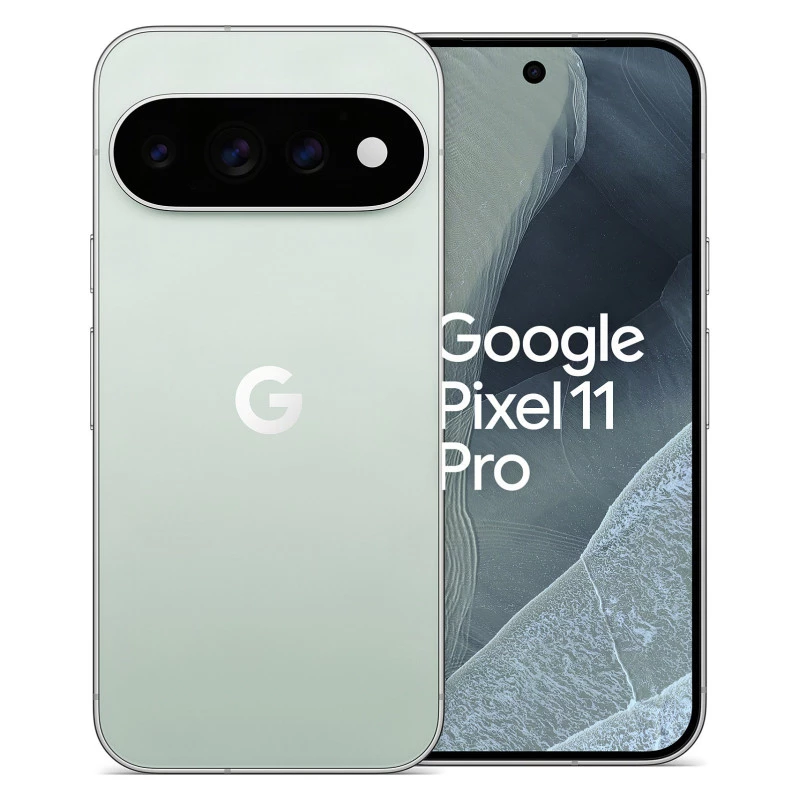 Google Pixel 11 Pro 5G -älypuhelin, 12GB RAM, 256GB tallennustila, 6,3 inch OLED, 120Hz, Dual-SIM, Nebel