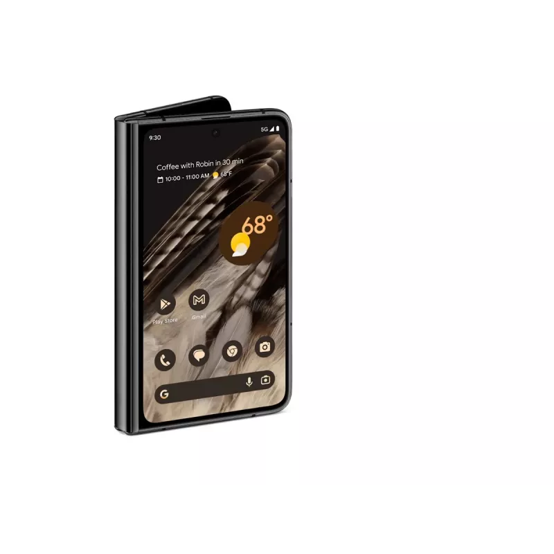 Google Pixel Fold 5G älypuhelin Dual-SIM 12GB RAM 256GB OLED 7,6 tuuman 2208x1840 120Hz Obsidian