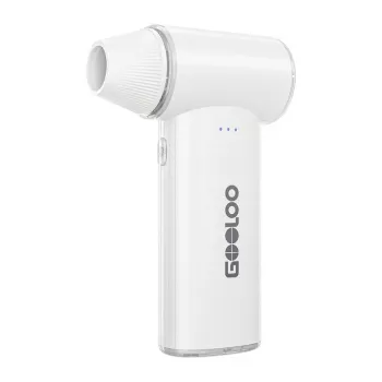 GOOLOO F3 sähköpuhallin - 130 000 kierr./min, 7500mAh, USB-C, valkoinen
