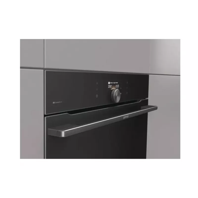 Gorenje BP6138B kalusteisiin asennettava sähköuuni, 71 L, pyrolyysi, IconLED Touch Control, musta
