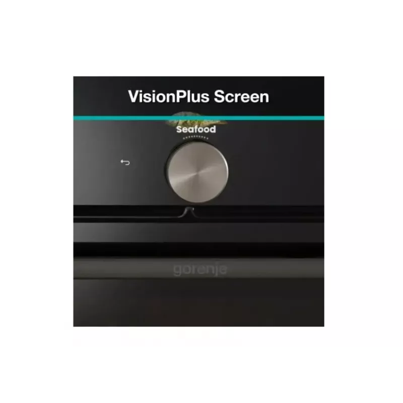 Gorenje BP6138B kalusteisiin asennettava sähköuuni, 71 L, pyrolyysi, IconLED Touch Control, musta