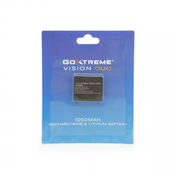 GoXtreme 1050mAh 3.7V litiumioniakku GoXtreme Vision DUO action-kameralle