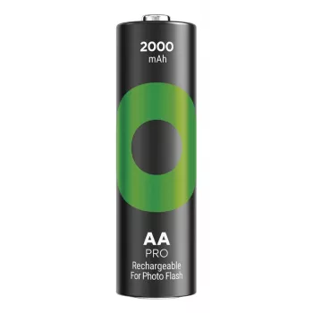 GP Batteries ReCyko+ AA NiMH 2000 mAh akut, 4 kpl:n pakkaus (B2629)