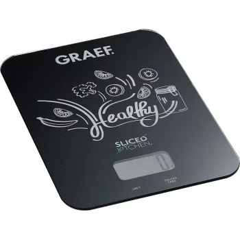 Graef KS202EU DeliKitchen digitaalinen keittiövaaka musta