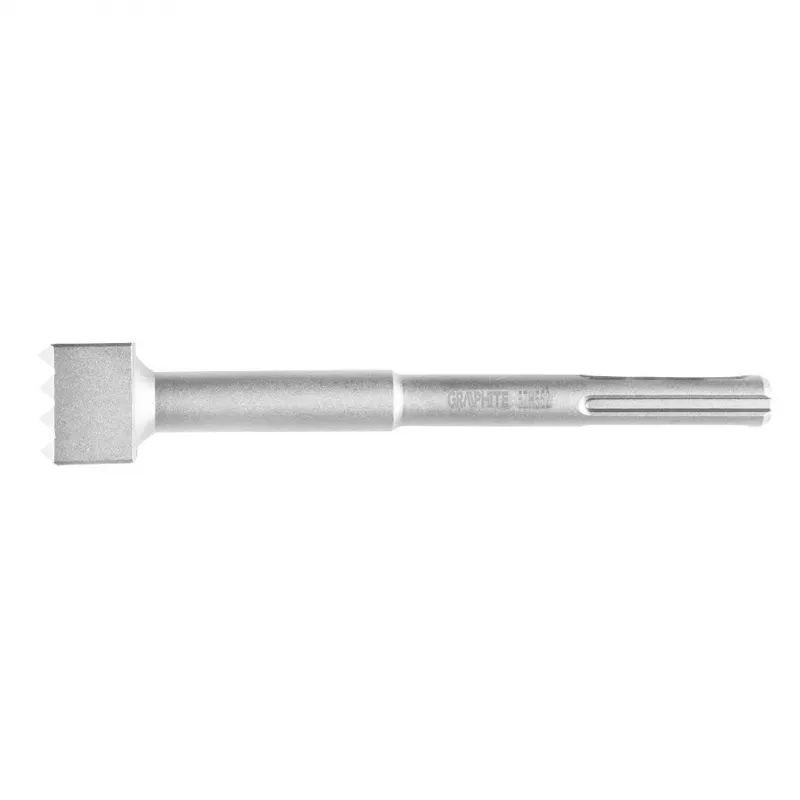 GRAPHITE SDS Max pistevasara 40 x 40 mm, 16 kovametallikärkeä