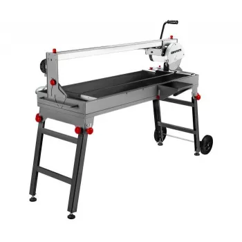 GRAPHITE laattaleikkuri 1200 W, 250 mm timanttilaikka, 920 mm leikkauspituus, vesijäähdytys, lasero hjaus