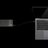 Green Cell GC PowerStream USB Type-C uros - Type-C uros pikalatauskaapeli 2 m musta