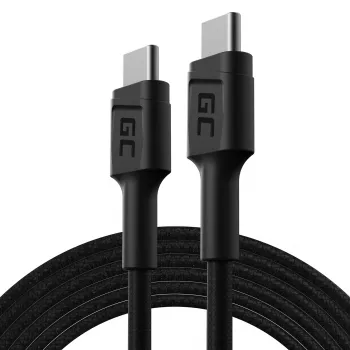 Green Cell GC PowerStream USB Type-C uros - Type-C uros pikalatauskaapeli 2 m musta