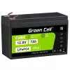 Green Cell LFPGC12V7AH UPS-akku litium-rautafosfaatti (LiFePO4) 12,8 V 7 Ah