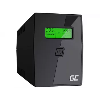 Green Cell Power Proof UPS 600VA / 360W line-interactive torni (2x Schuko, USB, AVR)