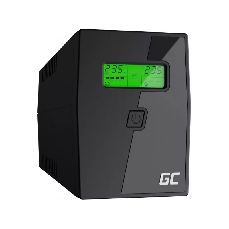 Green Cell Power Proof UPS 600VA / 360W line-interactive torni (2x Schuko, USB, AVR)