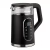 GREENBLUE langaton vedenkeitin GB670 B 1,7L 2200W musta/hopea