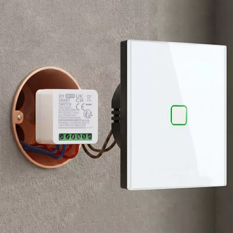 GREENBLUE uppoasennettava WLAN-ohjausrele GB739
