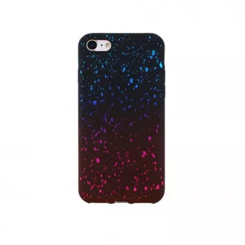 GreenGo Apple iPhone X/Xs Sky TPU-kotelo sininen pinkki