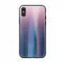 GreenGo Apple iPhone XR Aurora Glass TPU ruskea musta takakotelo