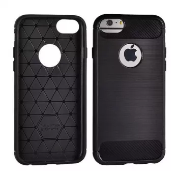 GreenGo Huawei Y7 2019 -takakotelo carbon musta