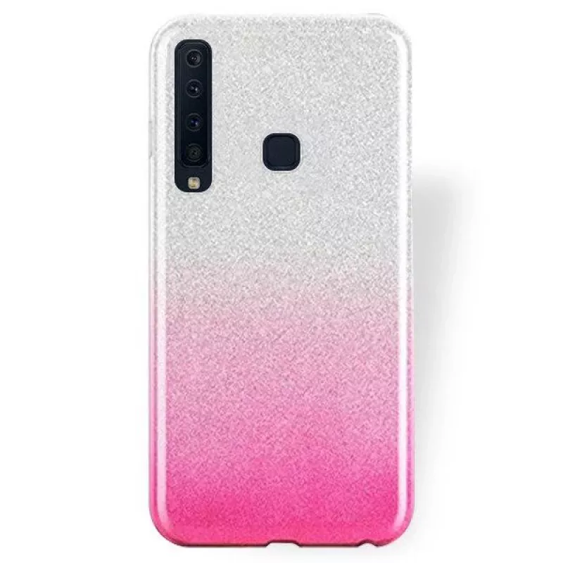 GreenGo Samsung Galaxy A9 2018 A920 Bling Case pinkki