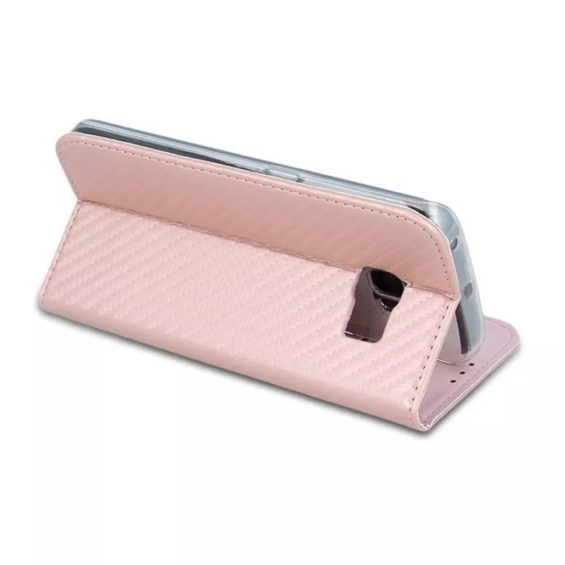 GreenGo Sony Xperia XZ1 Compact Smart Carbon -kotelo Rose Gold