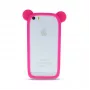 GreenGo Universal Bumper L (10 cm) Ears pinkki