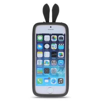GreenGo universaali bumper L (10cm) Rabbit Ears musta