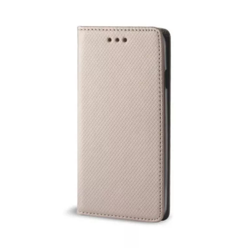 GreenGo Xiaomi Mi 8 Smart Magnet Gold läppälompakko kotelo