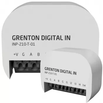 GRENTON digitaalinen tulomoduuli (4 tuloa) / tukee 1-Wire / uppoasennus / TF-väylä
