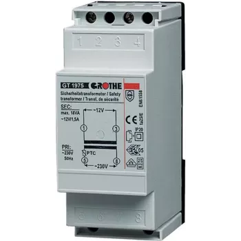 Grothe ovikellomuuntaja 12 V/AC 1,5 A 14101