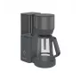 Grundig KM 7340 Dark Inox suodatinkahvinkeitin, 1,25 l, 10 kupillista, 1000 W