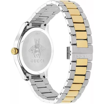 GUCCI G-Timeless miesten kvartsikello YA1264075 38mm ruostumaton teräs musta kellotaulu