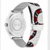 GUCCI G-Timeless unisex sveitsiläinen kvartsikello YA1264123 38mm ruostumaton teräs hopeinen kellotaulu