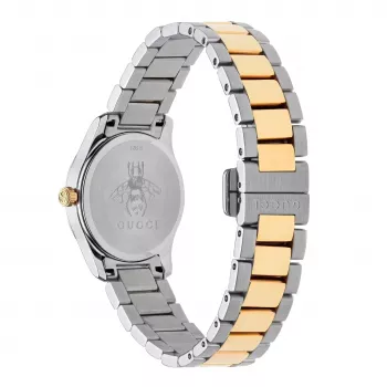 GUCCI G-Timeless naisten kello YA126596 27mm ruostumaton teräs hopeinen kellotaulu